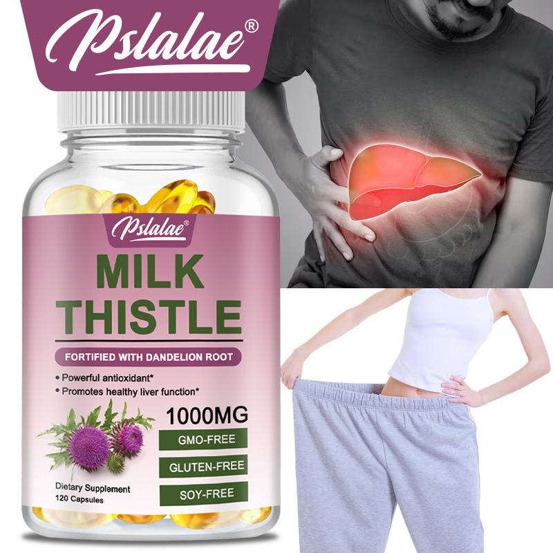 Milk Thistle Silymarin - Doğal Süt Devedikeni Takviyesi - Zengin