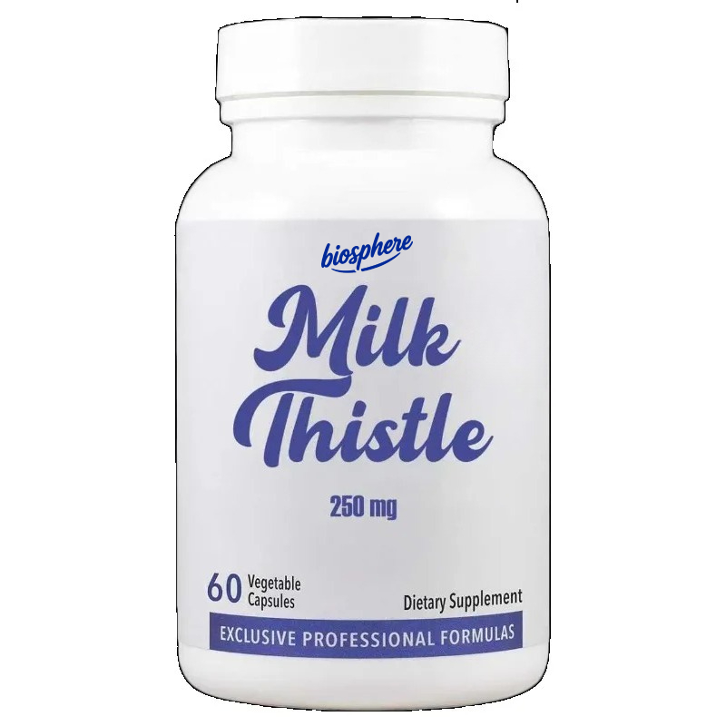 Milk Thistle Silymarin - Süt devedikeni ekstresi 250 mg -