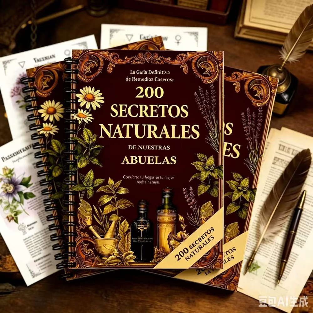 Herbal Wellness Guide - 200 Doğal Sır A5 İspanyol Bitkisel