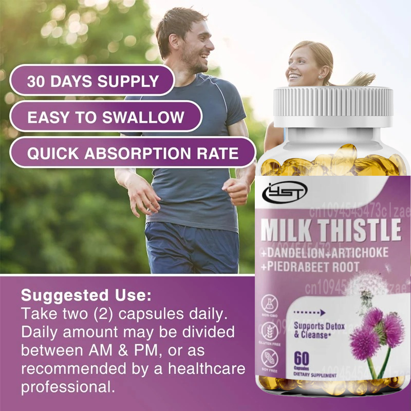 Milk Thistle Silymarin - Onarım İçin Karahindiba Kökü, Devedikeni Ekstresi