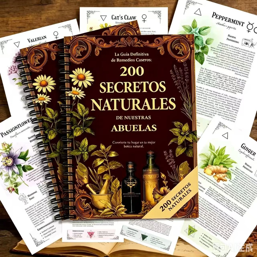 200 Doğal Sır A5 İspanyol Bitk - Herbal Wellness Guide incelemesi ve fiyatı